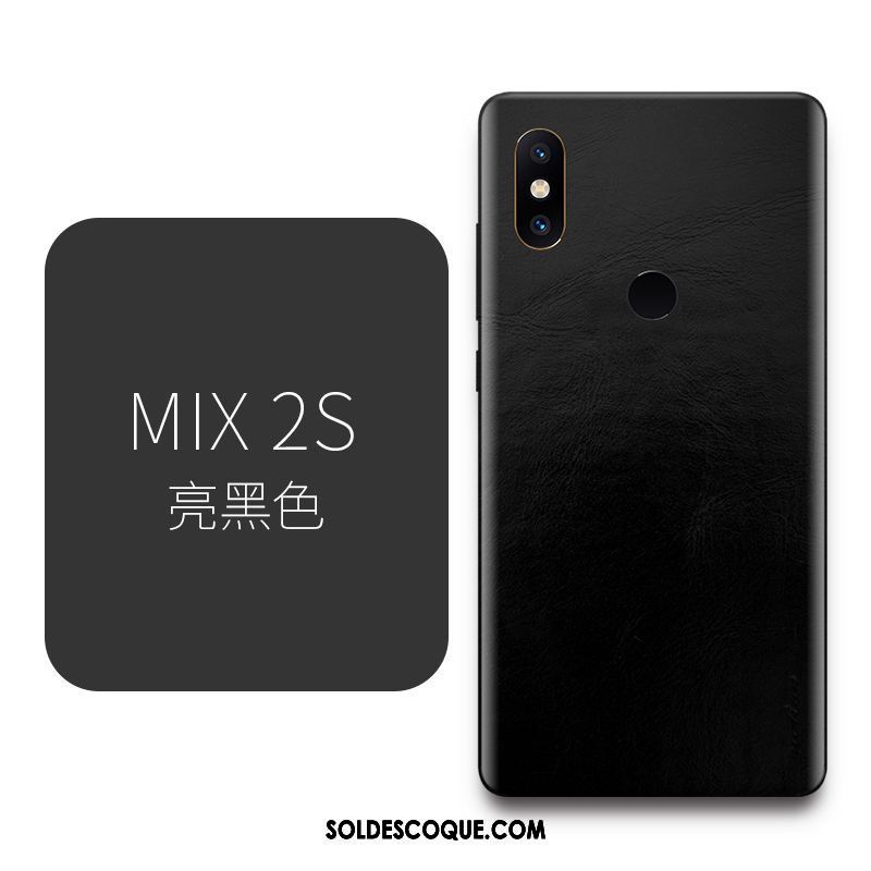 Coque Xiaomi Mi Mix 2s Protection Étui Incassable Personnalité Net Rouge Pas Cher