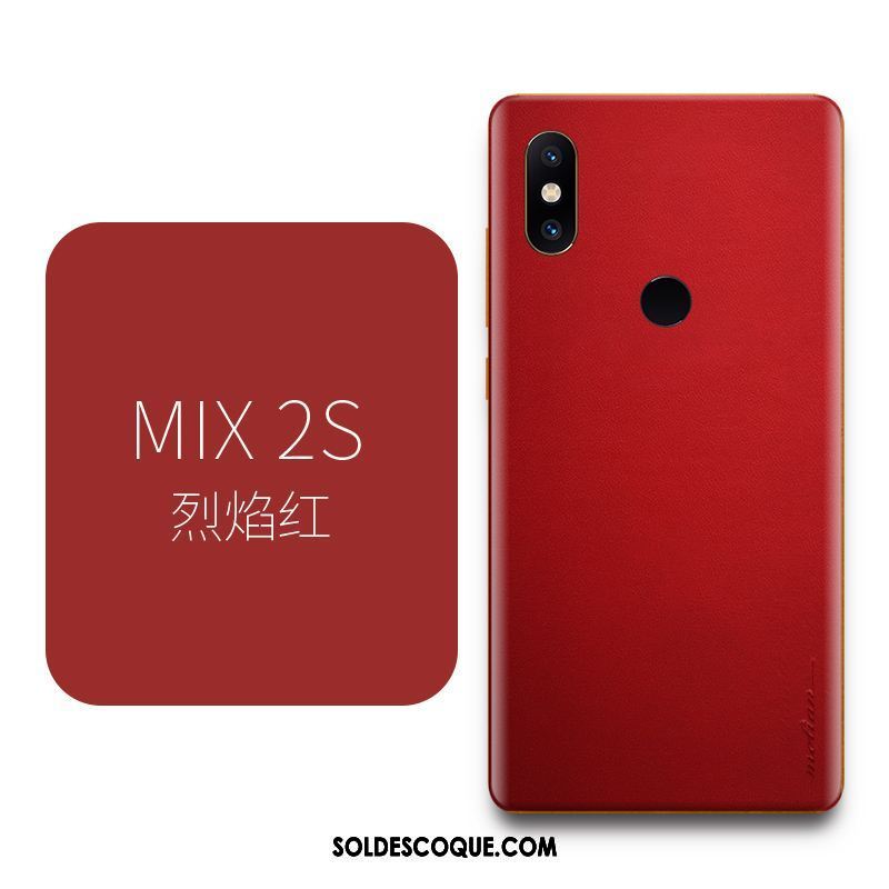 Coque Xiaomi Mi Mix 2s Protection Étui Incassable Personnalité Net Rouge Pas Cher