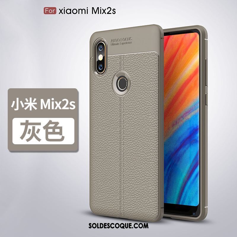 Coque Xiaomi Mi Mix 2s Tendance Incassable Fluide Doux Personnalité Silicone Pas Cher