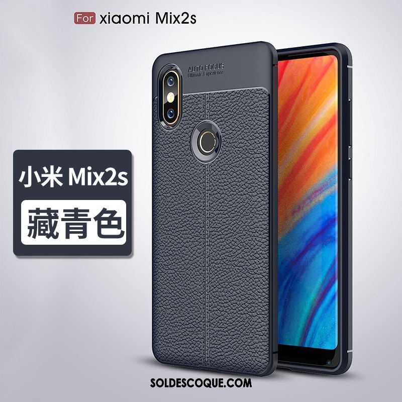 Coque Xiaomi Mi Mix 2s Tendance Incassable Fluide Doux Personnalité Silicone Pas Cher