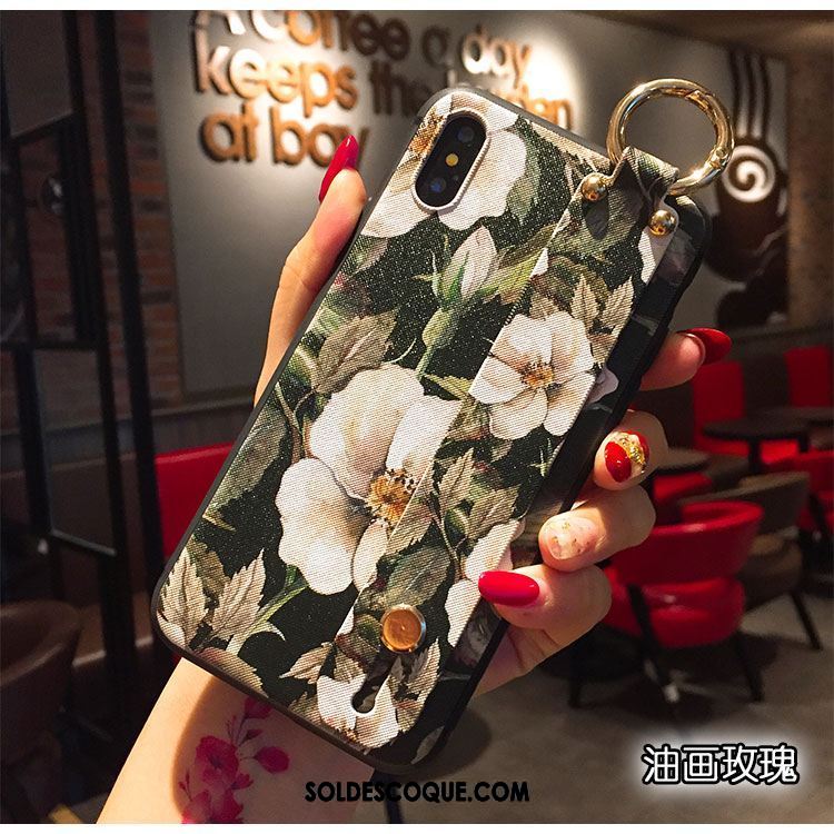 Coque Xiaomi Mi Mix 2s Tissu Support Modèle Fleurie Personnalité Petit Housse Soldes