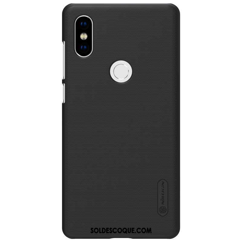 Coque Xiaomi Mi Mix 2s Téléphone Portable Incassable Délavé En Daim Difficile Étui Pas Cher