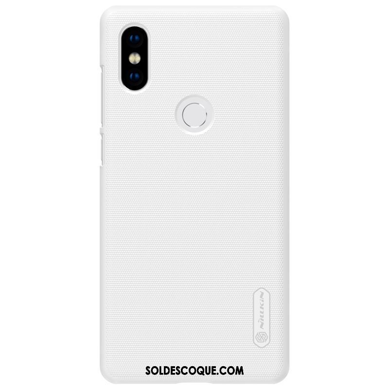 Coque Xiaomi Mi Mix 2s Téléphone Portable Incassable Délavé En Daim Difficile Étui Pas Cher