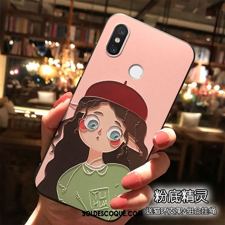 Coque Xiaomi Mi Mix 2s Téléphone Portable Silicone Dessin Animé Charmant Tout Compris Soldes