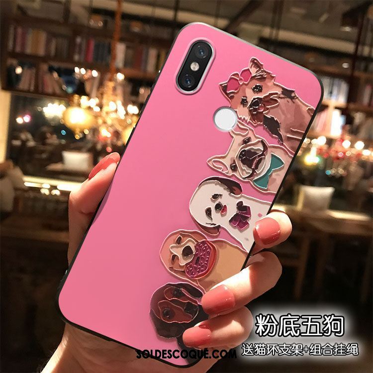 Coque Xiaomi Mi Mix 2s Téléphone Portable Silicone Dessin Animé Charmant Tout Compris Soldes