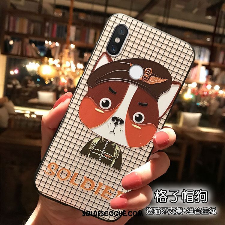 Coque Xiaomi Mi Mix 2s Téléphone Portable Silicone Dessin Animé Charmant Tout Compris Soldes