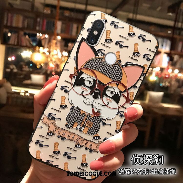 Coque Xiaomi Mi Mix 2s Téléphone Portable Silicone Dessin Animé Charmant Tout Compris Soldes