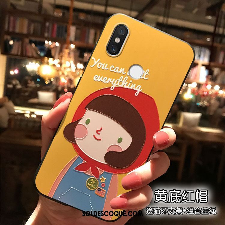 Coque Xiaomi Mi Mix 2s Téléphone Portable Silicone Dessin Animé Charmant Tout Compris Soldes