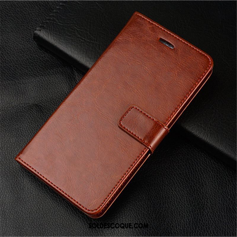 Coque Xiaomi Mi Mix 2s Étui En Cuir Clamshell Protection Cuir Véritable Rouge Soldes