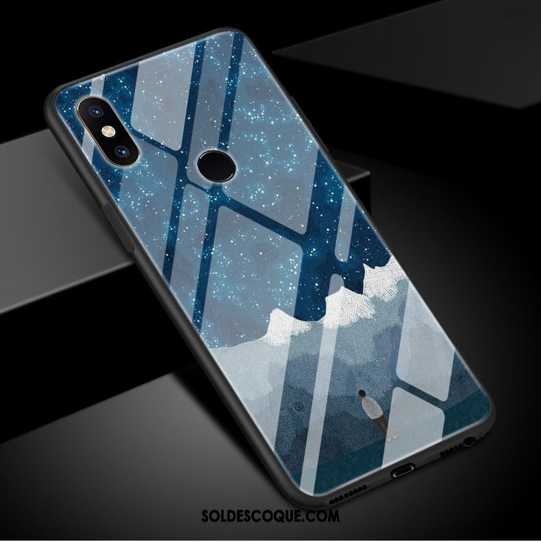 Coque Xiaomi Mi Mix 3 Art Verre Trempé Protection Étui Téléphone Portable En Ligne