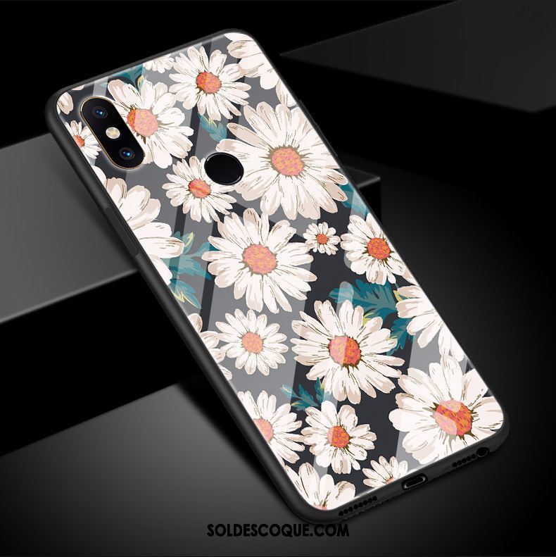 Coque Xiaomi Mi Mix 3 Blanc Étui Nouveau Verre Trempé Petit Pas Cher