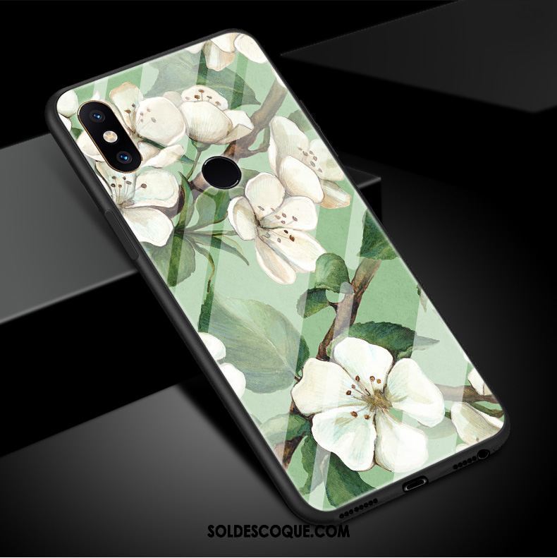 Coque Xiaomi Mi Mix 3 Blanc Étui Nouveau Verre Trempé Petit Pas Cher