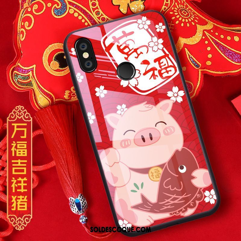 Coque Xiaomi Mi Mix 3 Chat Créatif Nouveau Marque De Tendance Net Rouge Soldes