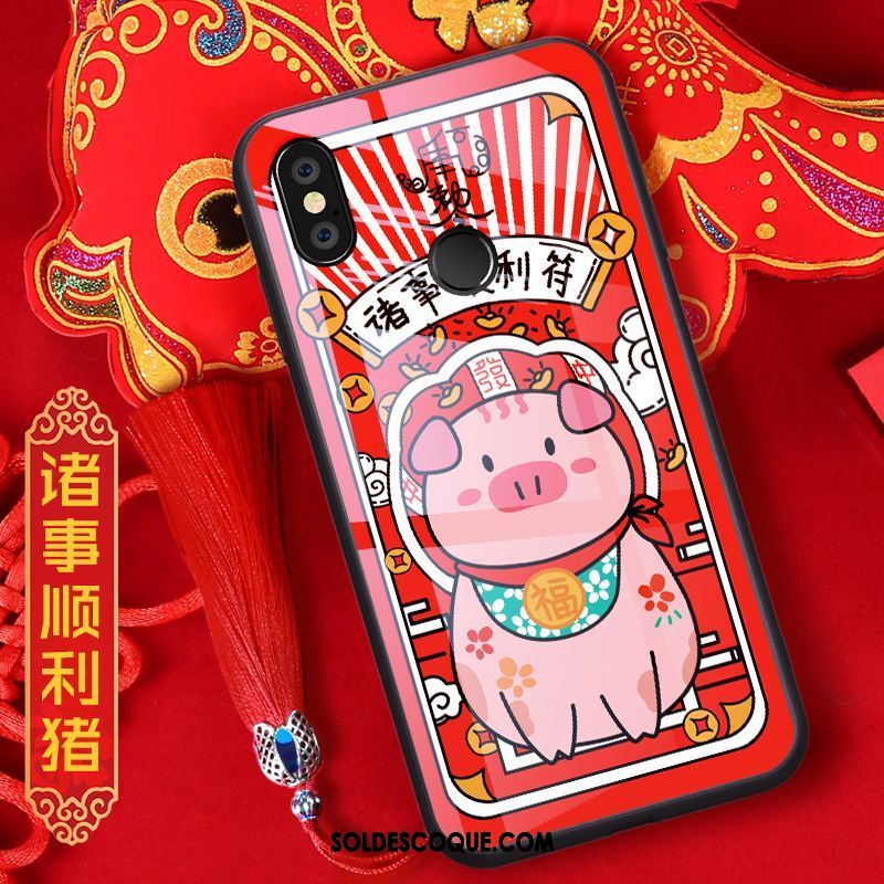 Coque Xiaomi Mi Mix 3 Chat Créatif Nouveau Marque De Tendance Net Rouge Soldes