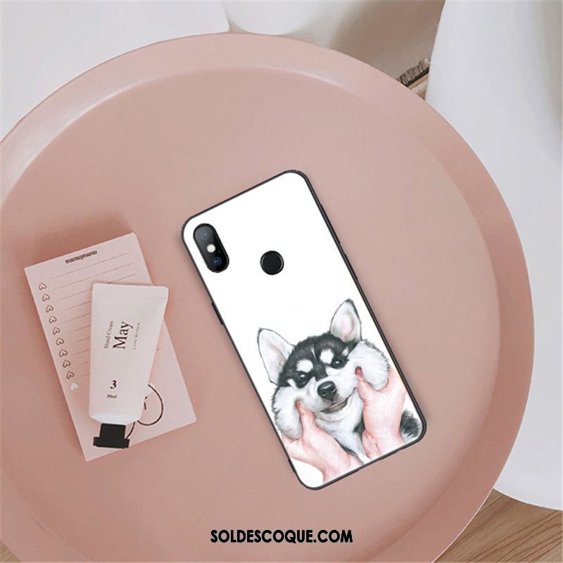 Coque Xiaomi Mi Mix 3 Dessin Animé Incassable Verre Téléphone Portable Marque De Tendance En Ligne