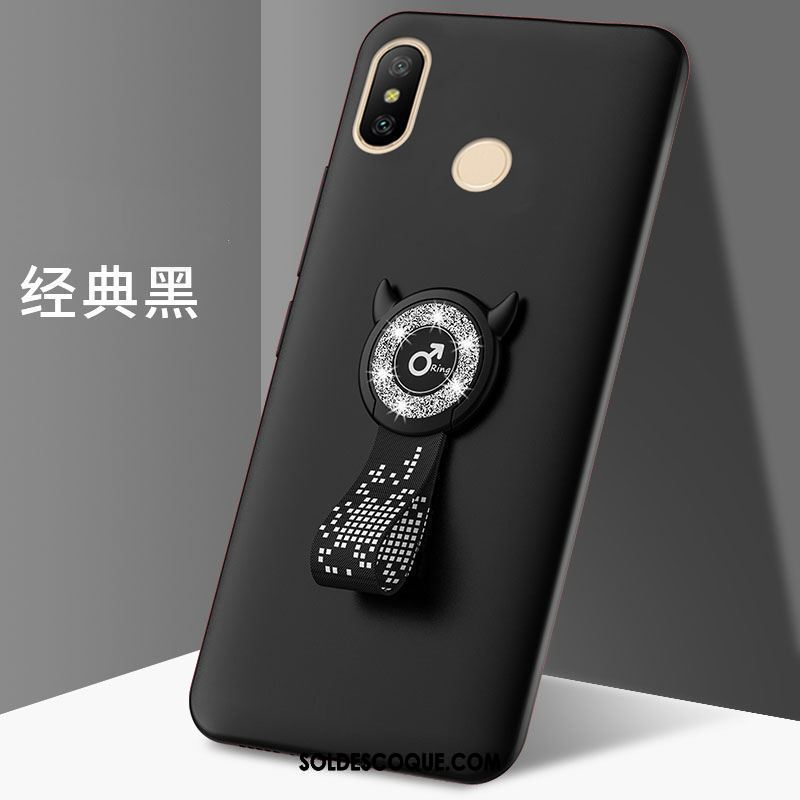 Coque Xiaomi Mi Mix 3 Difficile Tissu Rouge Marque De Tendance Simple En Vente