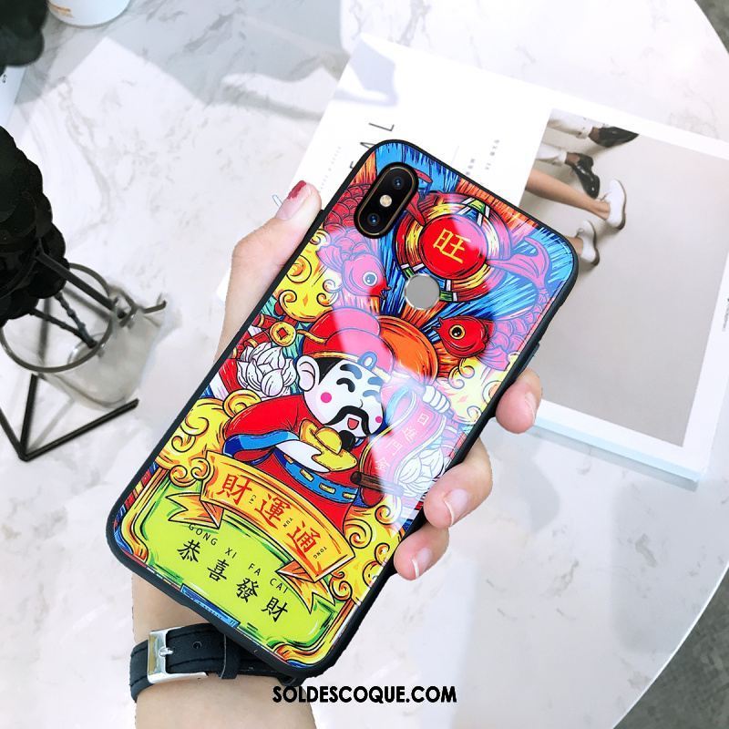 Coque Xiaomi Mi Mix 3 Difficile Tout Compris Protection Verre Frais Housse France