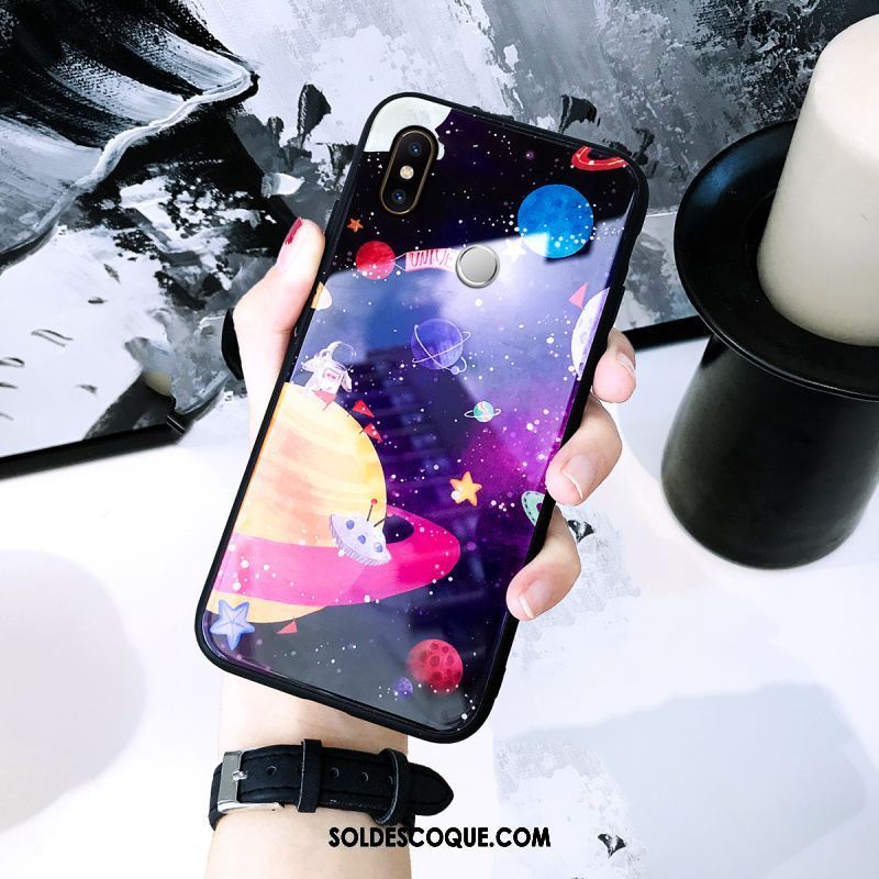 Coque Xiaomi Mi Mix 3 Difficile Tout Compris Protection Verre Frais Housse France