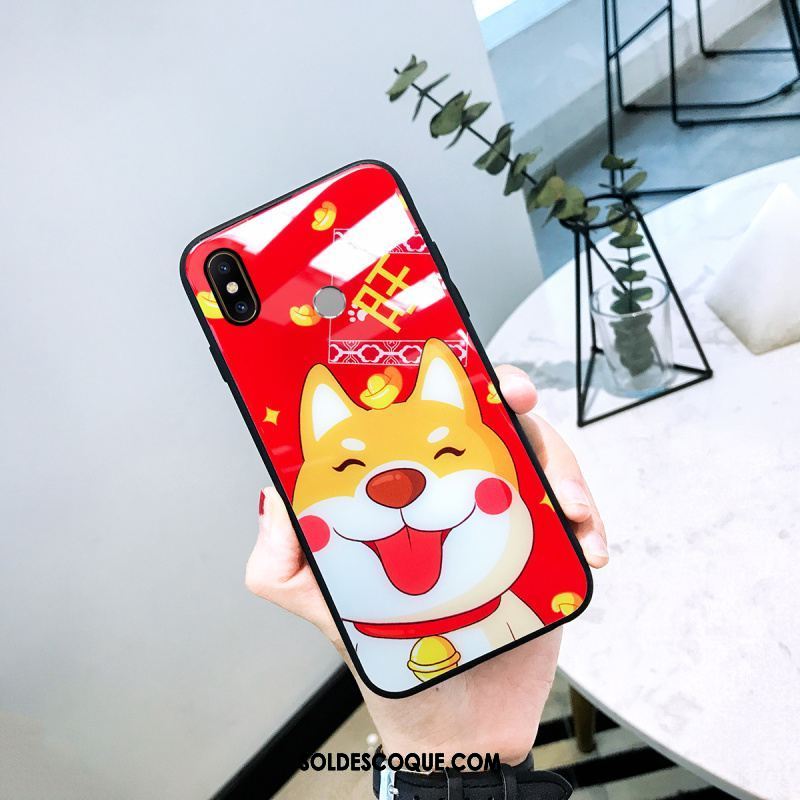 Coque Xiaomi Mi Mix 3 Difficile Tout Compris Protection Verre Frais Housse France