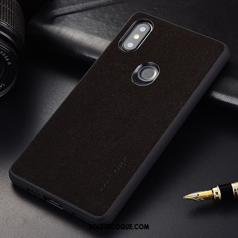 Coque Xiaomi Mi Mix 3 Incassable Rouge Téléphone Portable Couvercle Arrière Ultra Pas Cher