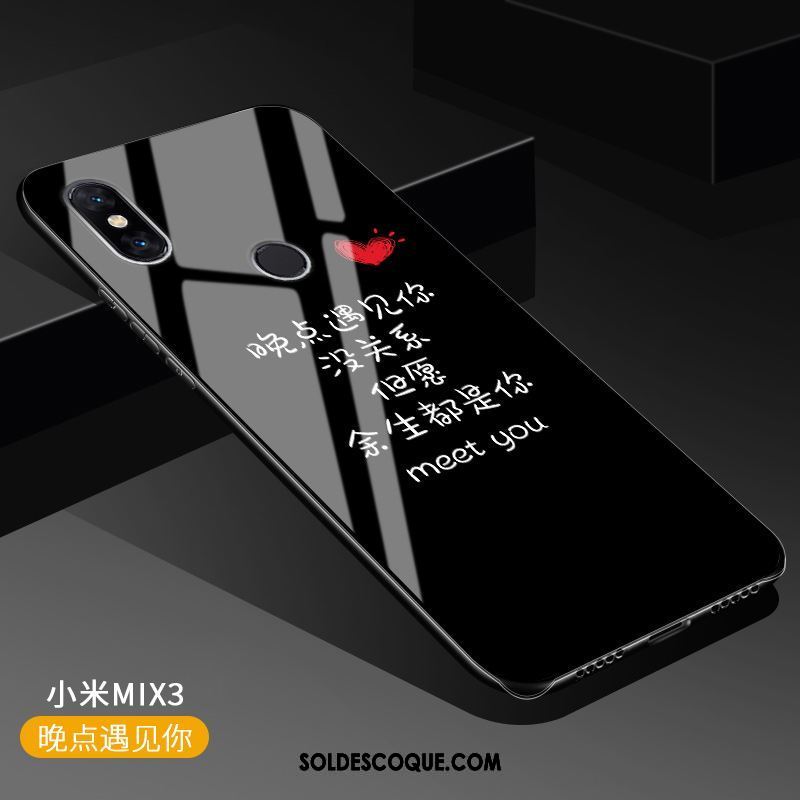 Coque Xiaomi Mi Mix 3 Protection Noir Étui Nouveau Incassable Pas Cher