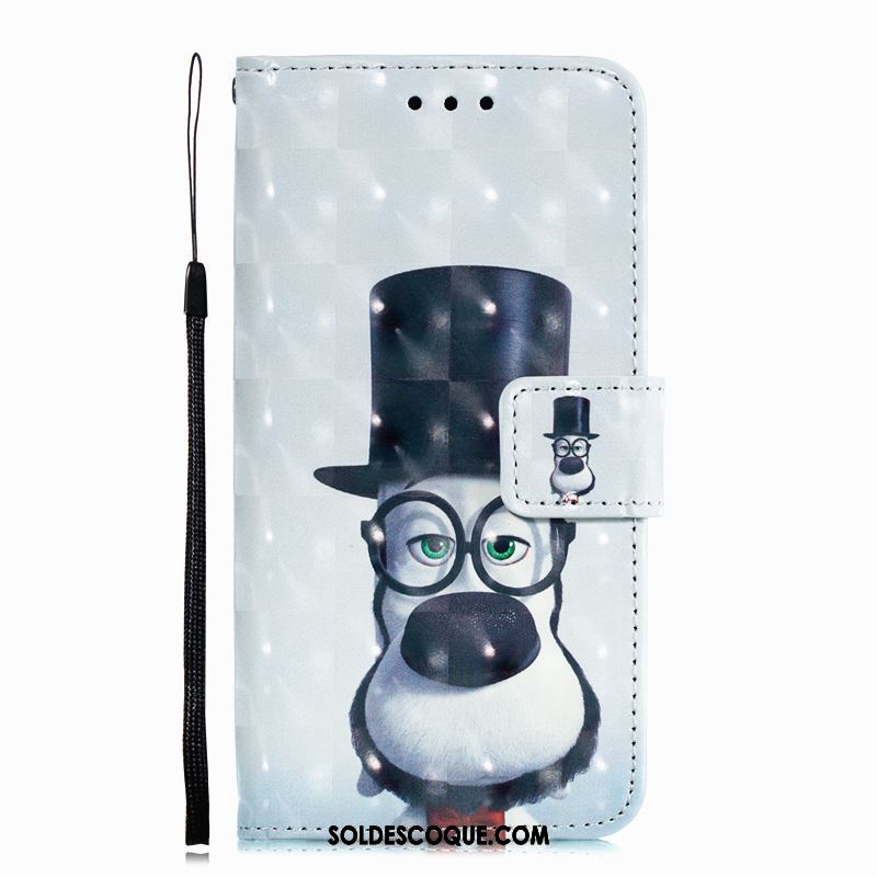 Coque Xiaomi Mi Mix 3 Protection Personnalité Étui Étui En Cuir Blanc Housse Soldes