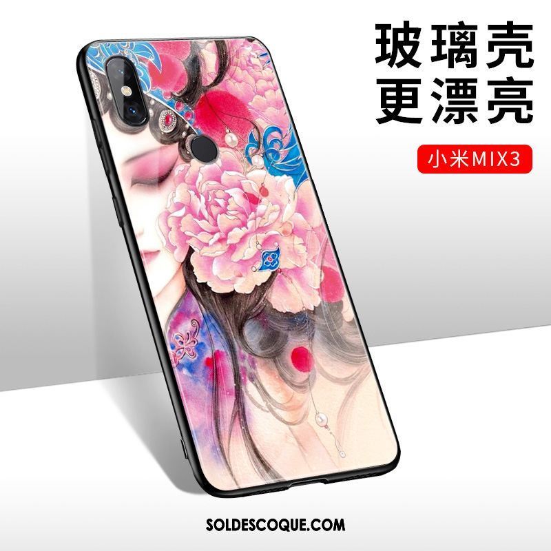 Coque Xiaomi Mi Mix 3 Tout Compris Incassable Tendance Téléphone Portable Vert Soldes