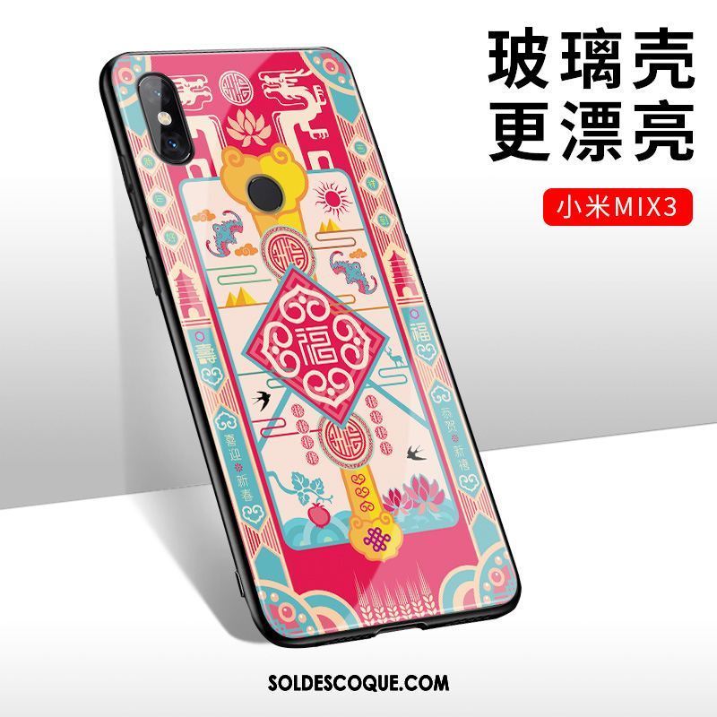 Coque Xiaomi Mi Mix 3 Tout Compris Incassable Tendance Téléphone Portable Vert Soldes