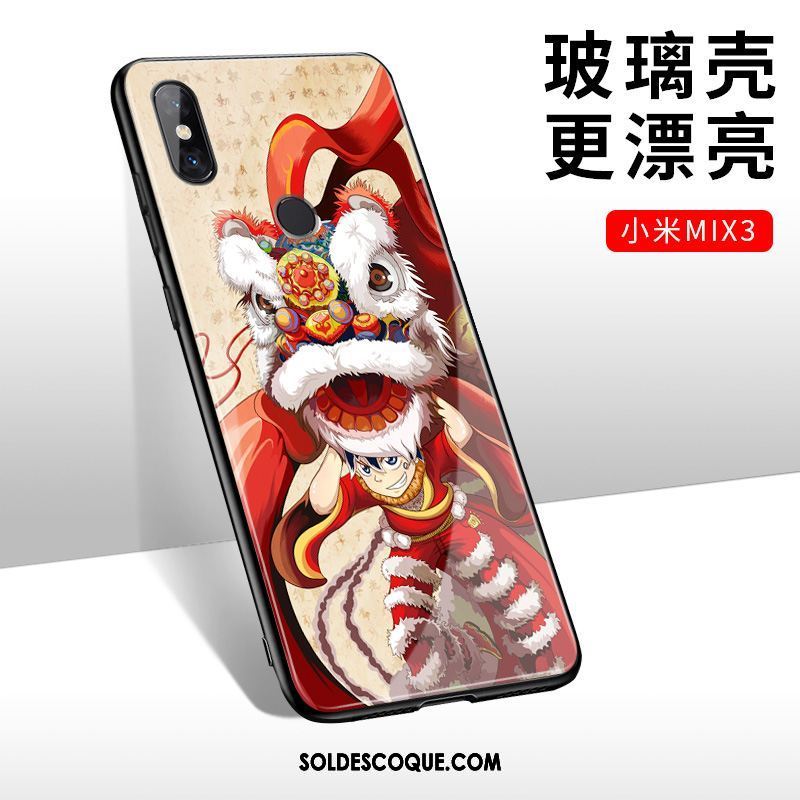 Coque Xiaomi Mi Mix 3 Tout Compris Incassable Tendance Téléphone Portable Vert Soldes