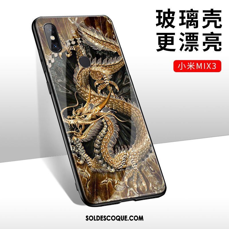 Coque Xiaomi Mi Mix 3 Tout Compris Incassable Tendance Téléphone Portable Vert Soldes