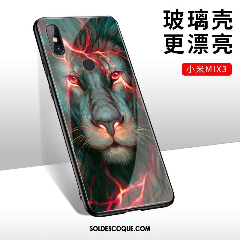 Coque Xiaomi Mi Mix 3 Tout Compris Incassable Tendance Téléphone Portable Vert Soldes