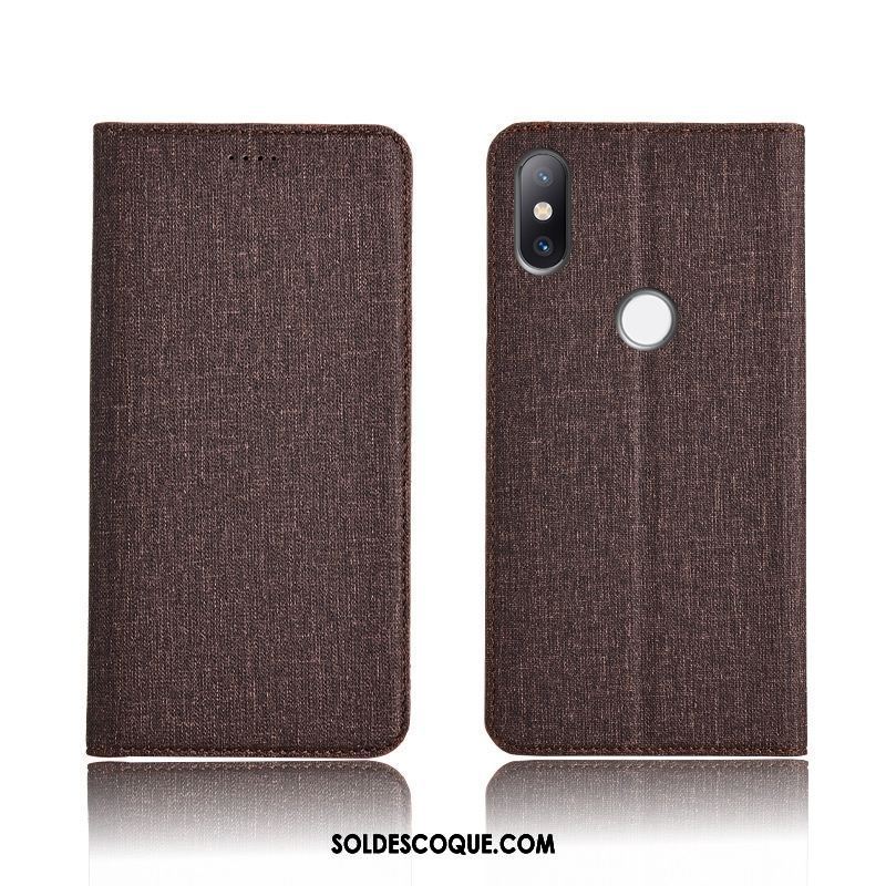 Coque Xiaomi Mi Mix 3 Tout Compris Nouveau Petit Étui En Cuir Bleu France