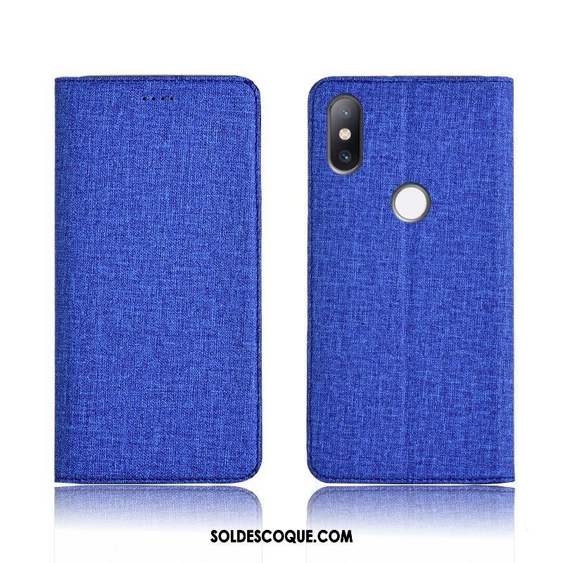 Coque Xiaomi Mi Mix 3 Tout Compris Nouveau Petit Étui En Cuir Bleu France