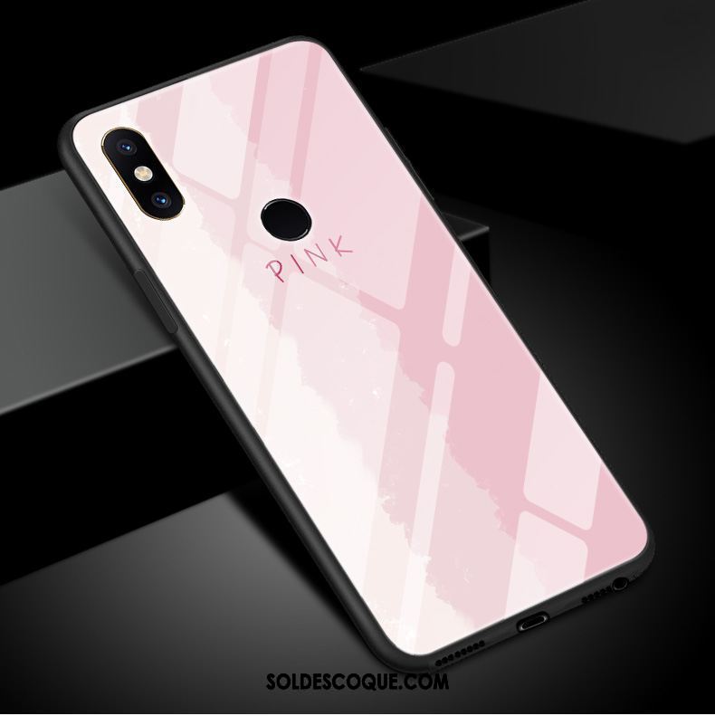 Coque Xiaomi Mi Mix 3 Verre Trempé Bleu Nouveau Fluide Doux Étui France