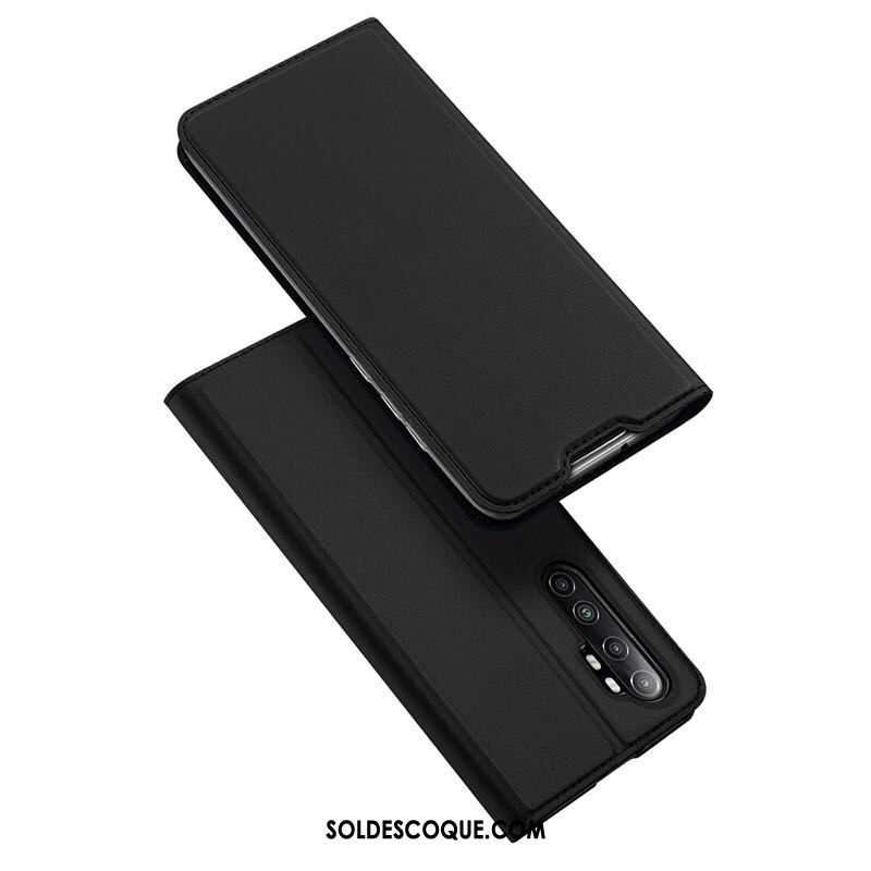 Coque Xiaomi Mi Note 10 Lite Business Petit Étui En Cuir Téléphone Portable Rose En Ligne
