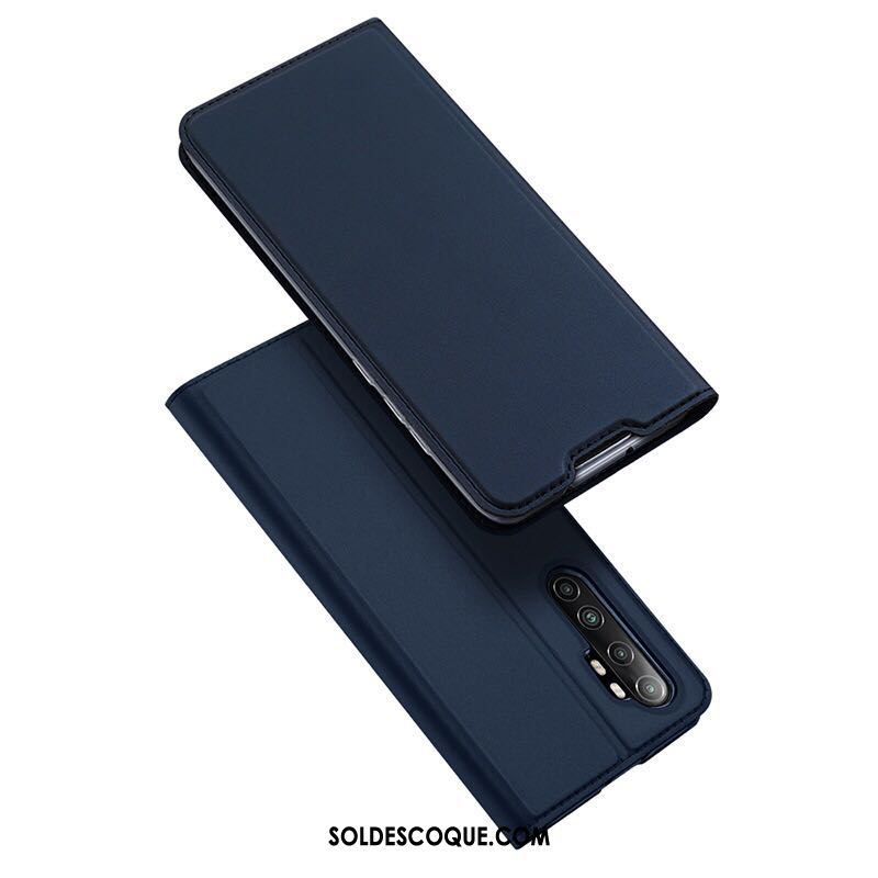 Coque Xiaomi Mi Note 10 Lite Business Petit Étui En Cuir Téléphone Portable Rose En Ligne