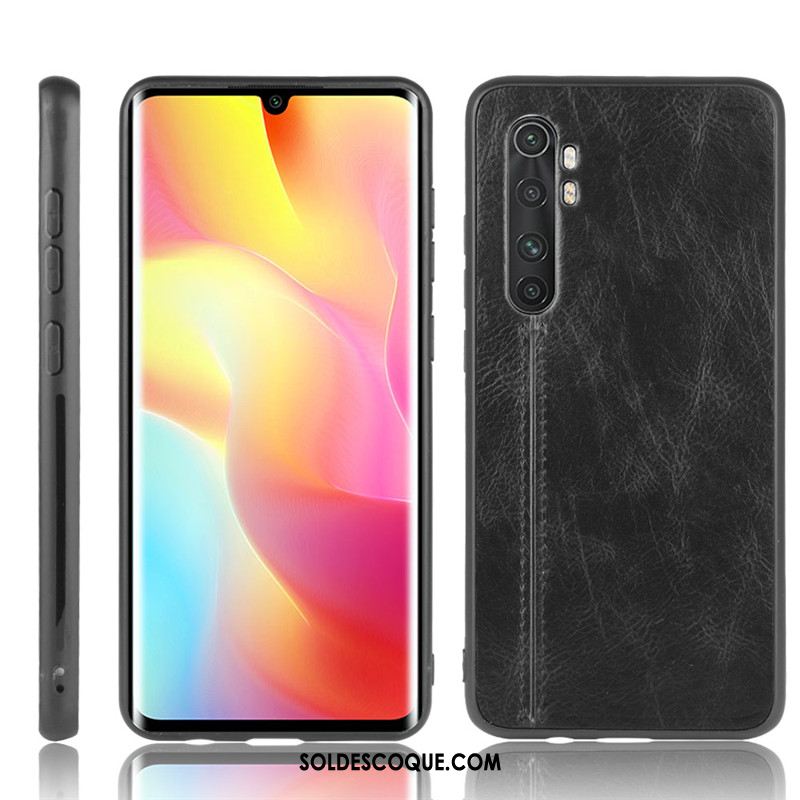 Coque Xiaomi Mi Note 10 Lite Protection Modèle Fleurie Téléphone Portable Petit Bovins Pas Cher