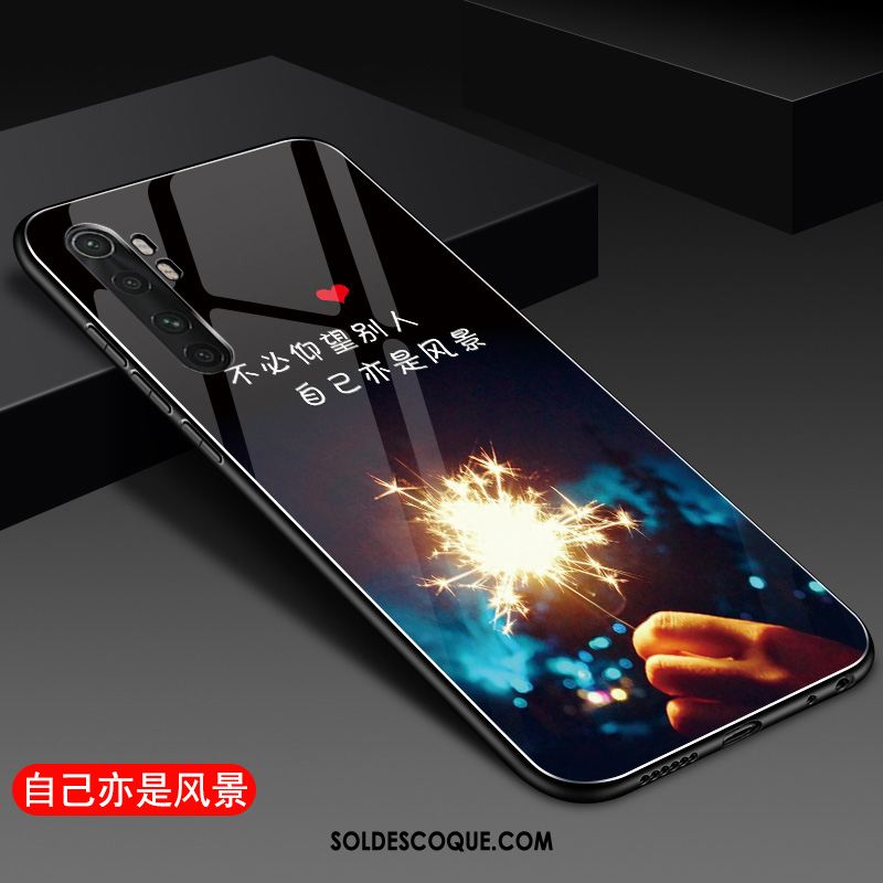 Coque Xiaomi Mi Note 10 Lite Silicone Incassable Amoureux Étui Tout Compris En Vente