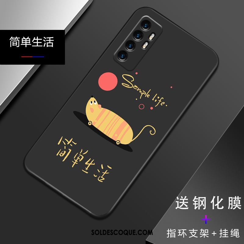 Coque Xiaomi Mi Note 10 Lite Silicone Tout Compris Noir Téléphone Portable Personnalité En Ligne