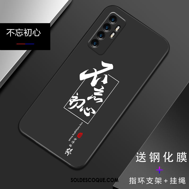 Coque Xiaomi Mi Note 10 Lite Silicone Tout Compris Noir Téléphone Portable Personnalité En Ligne