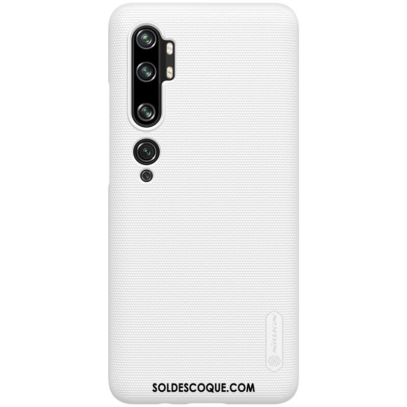 Coque Xiaomi Mi Note 10 Petit Or Protection Délavé En Daim Étui Soldes
