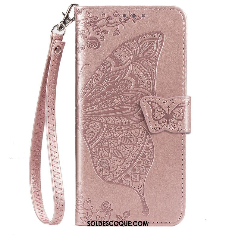 Coque Xiaomi Mi Note 10 Protection Petit Papillon Téléphone Portable Noir Housse En Vente