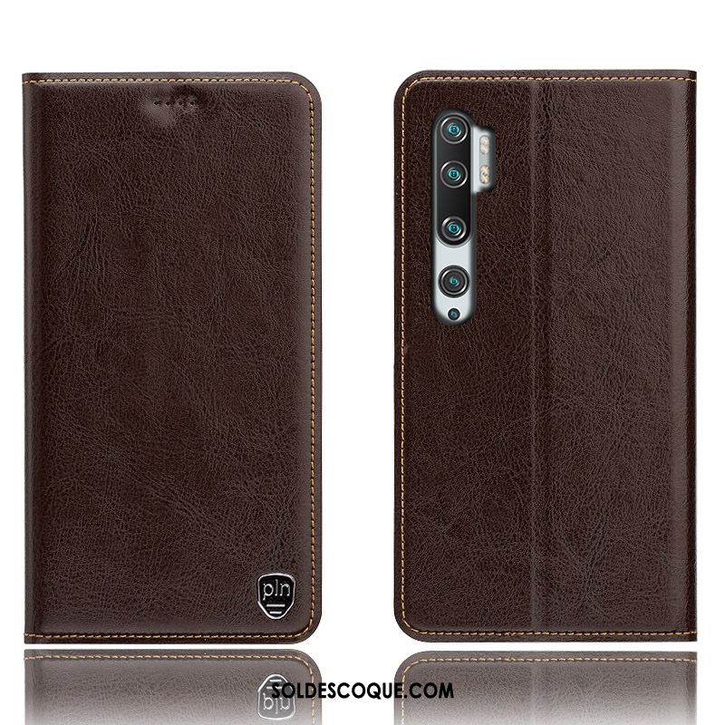 Coque Xiaomi Mi Note 10 Étui Protection Téléphone Portable Modèle Fleurie Incassable Pas Cher