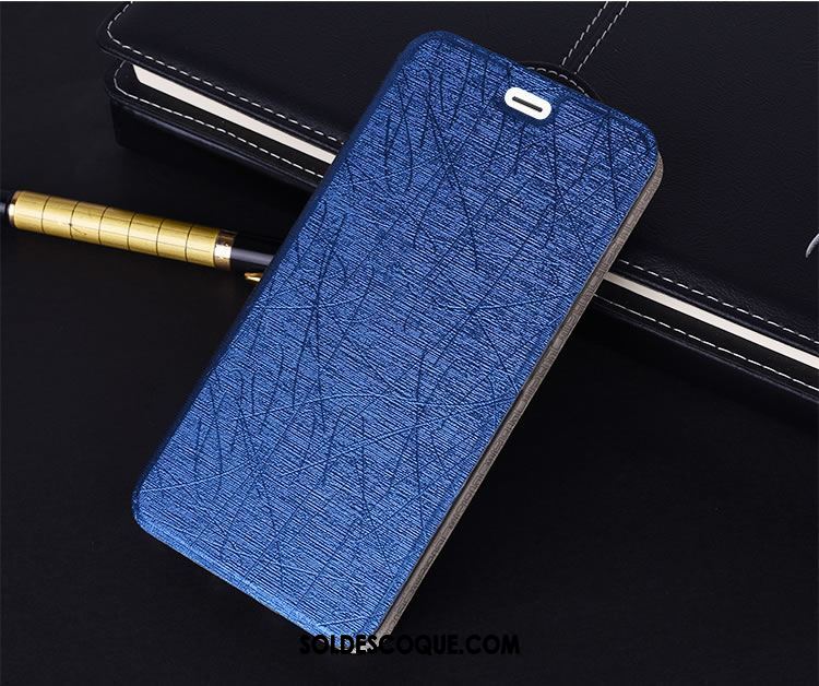 Coque Xiaomi Redmi 5 Bleu Étui En Cuir Couleur Téléphone Portable Silicone Pas Cher