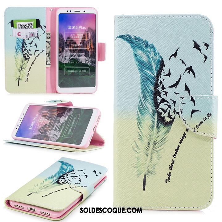 Coque Xiaomi Redmi 5 Dessin Animé Incassable Étui Protection Téléphone Portable Soldes