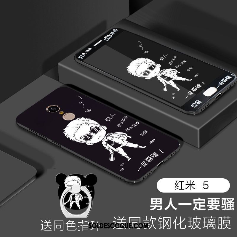 Coque Xiaomi Redmi 5 Fluide Doux Jaune Petit Tempérer Étui En Ligne