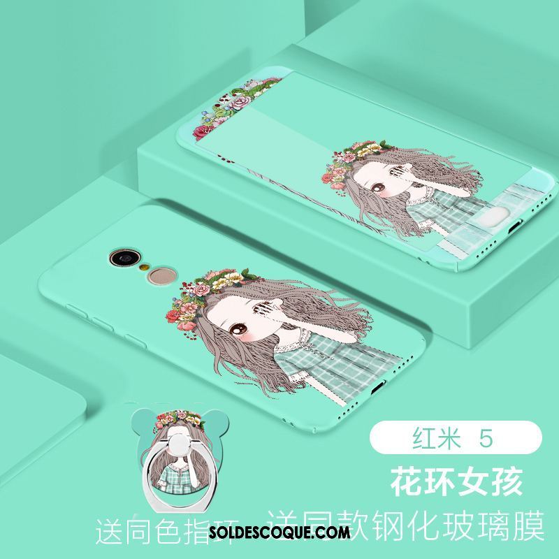 Coque Xiaomi Redmi 5 Fluide Doux Jaune Petit Tempérer Étui En Ligne