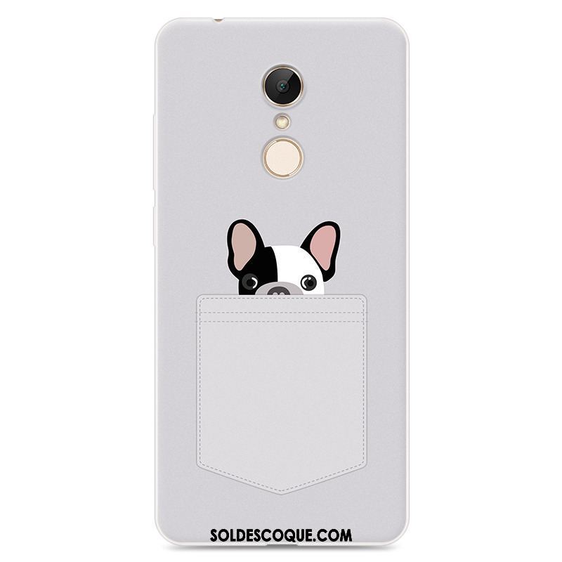 Coque Xiaomi Redmi 5 Fluide Doux Protection Petit Étui Noir France