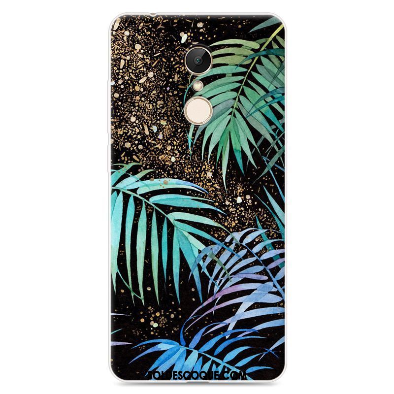 Coque Xiaomi Redmi 5 Fluide Doux Protection Petit Étui Noir France