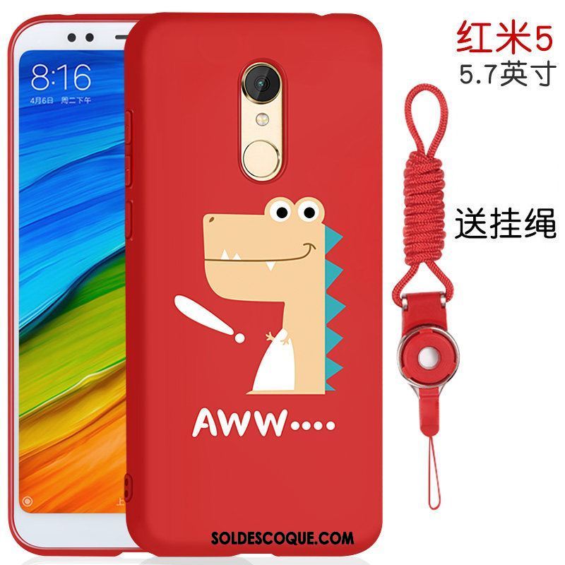 Coque Xiaomi Redmi 5 Nouveau Tendance Délavé En Daim Tout Compris Protection Pas Cher